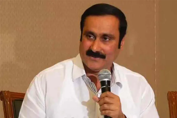 Anbumani condemns passed away of government employee due to usury